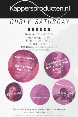 Curly Saturday Brunch - 11 mei 2019